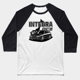 INTEGRA DC2 (Black Print) Baseball T-Shirt